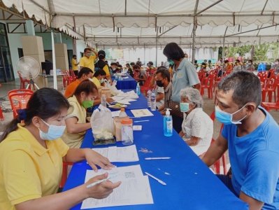 ฉีดวัคซีนต้านโควิค - 19