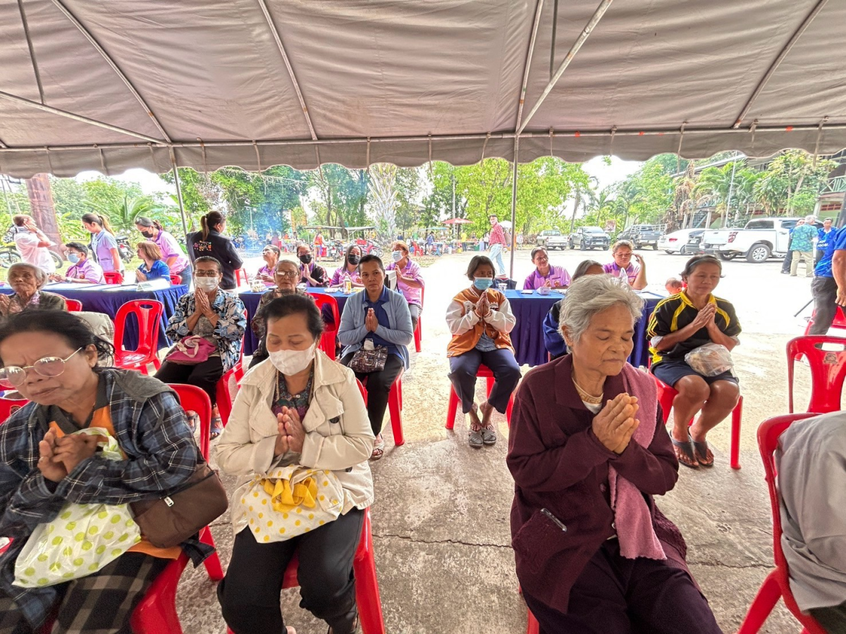 โครงการส่งเสริมด้านการบริการสุขภาพเคลื่อนที่ แบบบูรณาการเพื่อประชาชนในเขตพื้นที่ตำบลดอน บ้านส่อง ม.6 ต.ดอน ปี2568