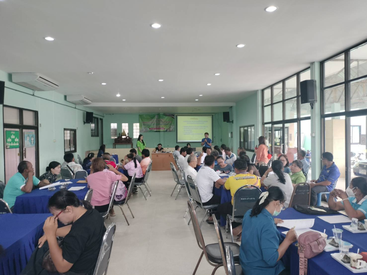 ประชาคมแผนพัฒนาท้องประจำปีพ.ศ.2569-2570 ในวันที่1 พ.ค.2568 ณ.องค์การบริหารส่วนตำบลดอน